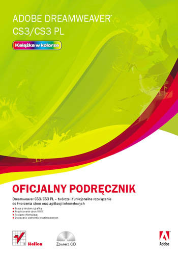 Adobe Dreamweaver CS3/CS3 PL. Oficjalny podręcznik-Zdjęcie-0