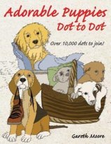 Adorable Puppies Dot to Dot Gareth Moore