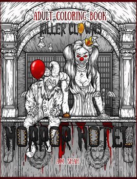Adult Coloring Book Horror Hotel - Shah A.M.