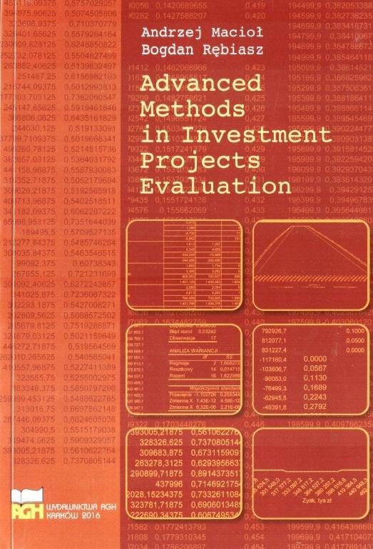 Advanced Methods in Investment Projects Evaluation - Opracowanie ...