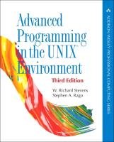 Advanced Programming in the UNIX Environment Stevens Richard W., Rago Stephen A.