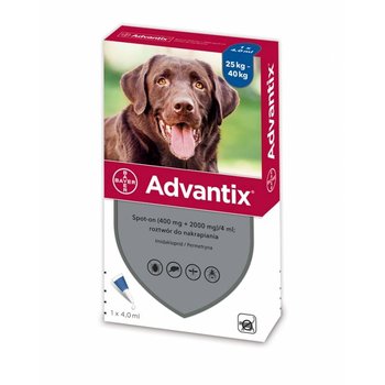 Advantix - dla psów 25-40kg (pipeta 4ml) - Bayer