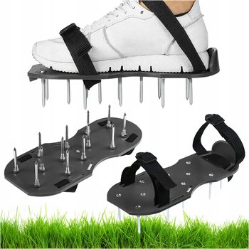 Aerator Ogrodowy Nakładki Na Buty Z Kolcami Areator Do Trawników 2 Paski - DomowyŚwiat