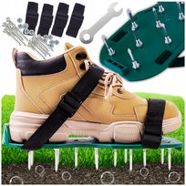 AERATOR WERTYKULATOR BUTY Z KOLCAMI DO NAPOWIETRZANIA TRAWNIKA OGRODU KOLCE