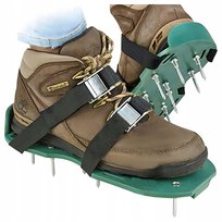 Aerator z Kolcami Buty do Napowietrzania Nakłuwacz Trawnikowy Kolce Klipsy