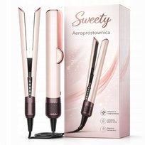 Aeroprostownica Sweety | Prostownica do włosów 2w1 z Jonizacją Inna marka