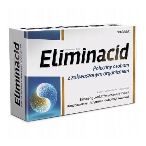 Фото - Вітаміни й мінерали Aflofarm Suplement diety, , Eliminacid, 30 tabletek 