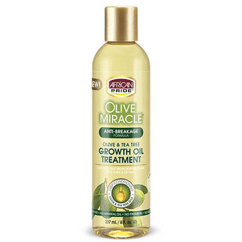 African Pride, Olive Miracle Growth Oil Treatment, Olejek do włosów, 237ml - African Pride