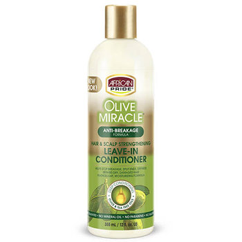 African Pride, Olive Miracle Leave-in Conditioner, Odżywka do włosów, 355ml - African Pride