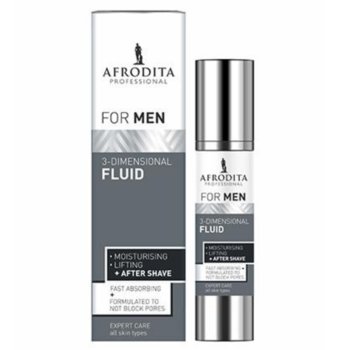 Afrodita, For Men 3-dimensional Fluid, Krem do twarzy, 45ml - Afrodita
