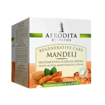 Afrodita Mandelj, Krem Nawilżający, 50ml - Afrodita