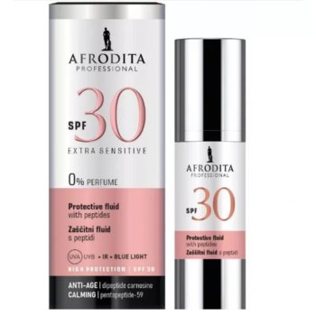 Afrodita, Multi Active, Emulsja Ochronna Z Peptydami SPF30, 30ml - Afrodita