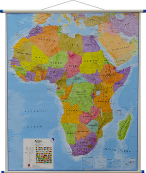 Afryka Mapa Ścienna Polityczna 1:8 000 000, Maps International - Maps International