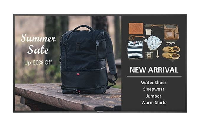 Ag Neovo Monitor Wielkoformatowy Qm-4302 Czarny 43 Cale-Zdjęcie-0