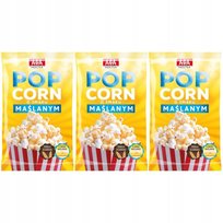 Aga Holtex Popcorn maślany 90g x 3 sztuk Inna marka
