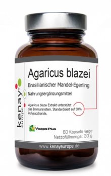 Agaricus blazei - Pieczarka brazylijska (60 kaps.) - Kenay