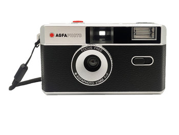 Agfa Agfaphoto Aparat Analogowy Na Film 35mm (135) + Lampa - Czarny - AGFAPHOTO