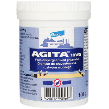 Agita 10 Wg Granulat Na Muchy Do Malowania Powierzchni W Pomieszczeniach Dla Zwierząt 100 G - Inny producent