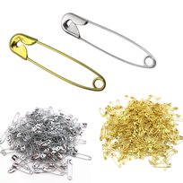 Agrafki Krawieckie Duży Zestaw 70 Szt Złote Srebrne Funkcjonalne Ozdoby