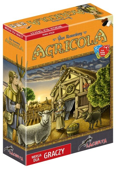 Agricola (wersja dla graczy), gra strategiczna, Lacerta