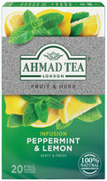 Ahmad Tea Napar Herbaciany Peppermint Lemon Mięta i Cytryna 20 torebek aluminiowych Ahmad Tea