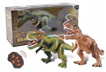 Aig, interaktywny dinozaur zdalnie sterowany, brązowy - click4TOYS