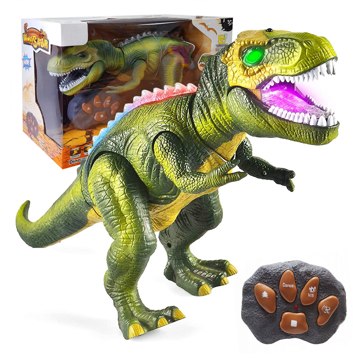 Фото - Інтерактивні іграшки MEGA AIG,  Dinozaur, interaktywny T-Rex 