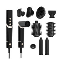 Air Essence Aurora suszarka do włosów, multifunkcjonalne urządzenie do stylizacji włosów, czarna