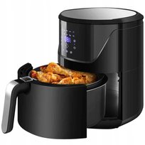 Air Fryer Beztłuszczowa Frytkownica Pojemność 7L 1800 W Czarna Duża XXL