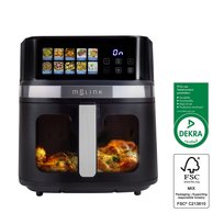 Air Fryer MELINK 8,6 l, XL FRYTKOWNICA BEZTŁUSZCZOWA Z OKIENKIEM