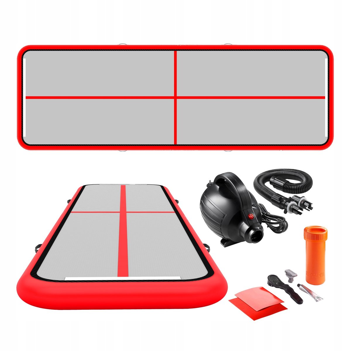 AIR MAT 6x2M RED 20 cm
