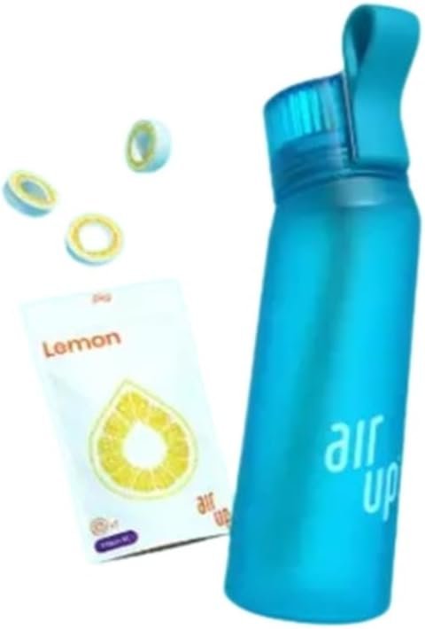 AIR UP Oryginalna butelka na wodę 650 ml, 3 strąki + 1 kapsułka w zestawie ( butelka na kobalt 650 ml) - Other