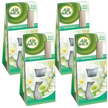 Air Wick Białe Kwiaty Patyczki Zapachowe 4 X 25Ml - AIR WICK