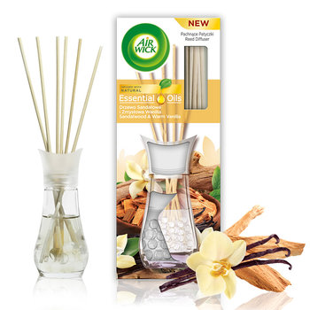Air Wick Pachnące Patyczki Drzewo Sandałowe i Zmysłowa Wanilia 30 ml  - AIR WICK
