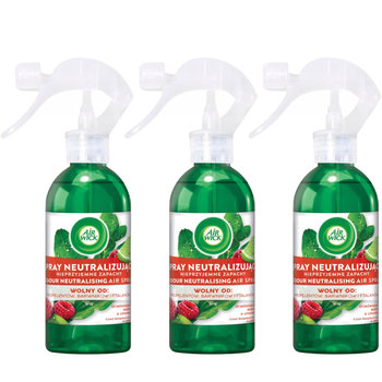 Air Wick Spray neutralizujący nieprzyjemne zapachy Orzeźwiające Maliny & Limonka 3*237 ml - Air Wick