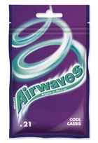 Airwaves Cool Cassis - 21 drażetek Wrigley
