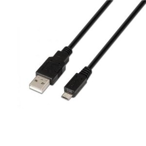 AISENS A101 – 0029 – Kabel USB 2.0 3 M do telefonów komórkowych, czarny - ASUS