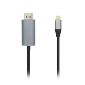 Aisens – A109-0394 – Kabel konwertujący USB-C na DisplayPort 4 K@60 HZ, USB-C/M-DP/M, Czarny, 0,8 m - ASUS