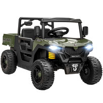 AIYAPLAY Elektryczne Auto dla Dzieci 12V UTV z Pilotem 2,4 GHz 2 Silniki
