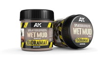 AK INTERACTIVE -  AK8026 SPLATTER EFFECTS WET MUD 100ml AK INTERACTIVE