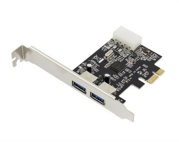 AK249 KONTROLER KARTA PCI-E 2 x USB 3.0 - GeTech