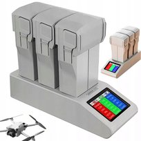 Akcesoria Do Dji Mini 3 / 4 Pro - Ładowarka Hub Na 3 Akumulator Wyśw. Kolor