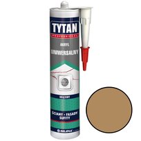 Akryl uniwersalny 280ml brązowy Tytan 10041661 Tytan
