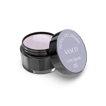 Akrylożel Acryl Gel Lilac Spark Vasco 15 ml - Vasco