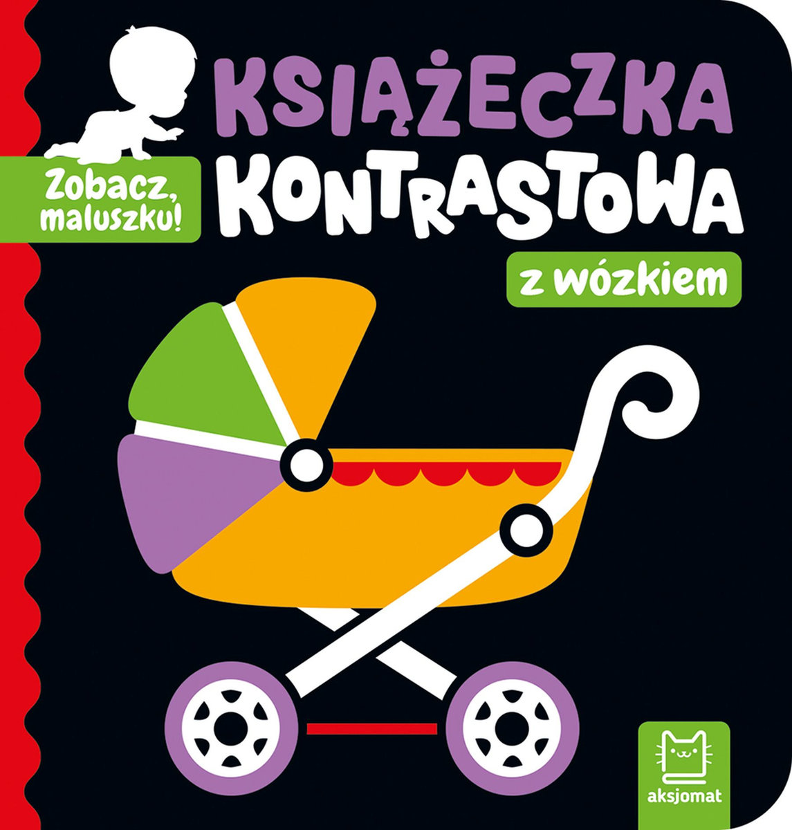 Фото - Розвивальна іграшка AKSJ KSIĄŻECZKA KONTR Z WÓZKIEM 35787
