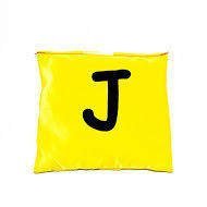 Akson, Worek gimnastyczny szkolny z literą J, żółty - Akson
