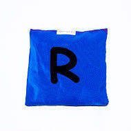 Akson, Worek gimnastyczny szkolny z literą R, niebieski - Akson