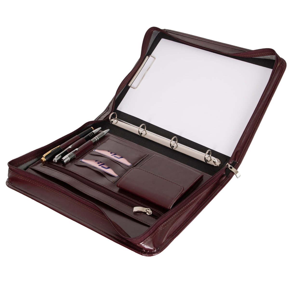 Tizano Aktówka A4 Tizano BW07 bordo