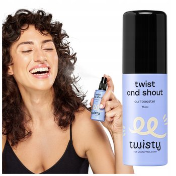 AKTYWATOR SKRĘTU do włosów kręconych UTRWALENIE LOKÓW stylizacja TWISTY - Twisty