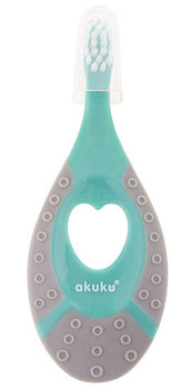 AKUKU Szczoteczka do zębów 0-2 lata miętowa - Akuku